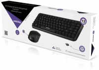 Комплект беспроводная клавиатура+мышь SmartBuy SBC-626376AG-K черный