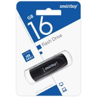 USB 3.0 Flash 16 Gb SmartBuy Scout Black (SB016GB3SCK)