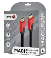 Кабель FUMIKO MA01 HDMI / HDMI в оплетке 3 м