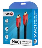 Кабель FUMIKO MA01 HDMI / HDMI в оплетке 1.5 м