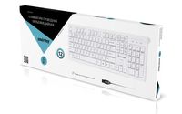 Клавиатура SmartBuy SBK-206US-W белая, USB, slim