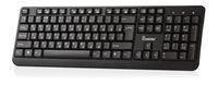 Клавиатура SmartBuy SBK-208U-K чёрная, USB, slim