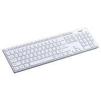 Клавиатура SmartBuy SBK-204US-W белая, USB, slim