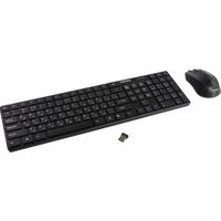 Комплект беспроводная клавиатура+мышь SmartBuy SBC-229352AG-K чёрный