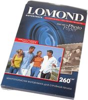 Суперглянцевая фотобумага LOMOND 1103104, А5, 260г/м, 20л